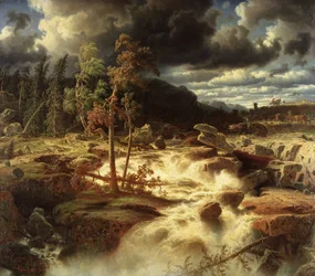 Waterfall in Småland